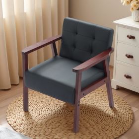 RYS187 Wood Frame Accent Armchair