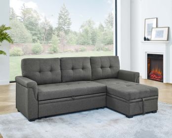 86'' Upholstered Pull-Out Sofa Bed